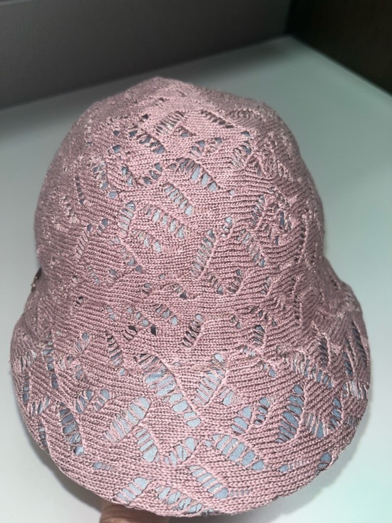 Kangol Women\'s Dusty Pink Knit Visor Hat main image 13
